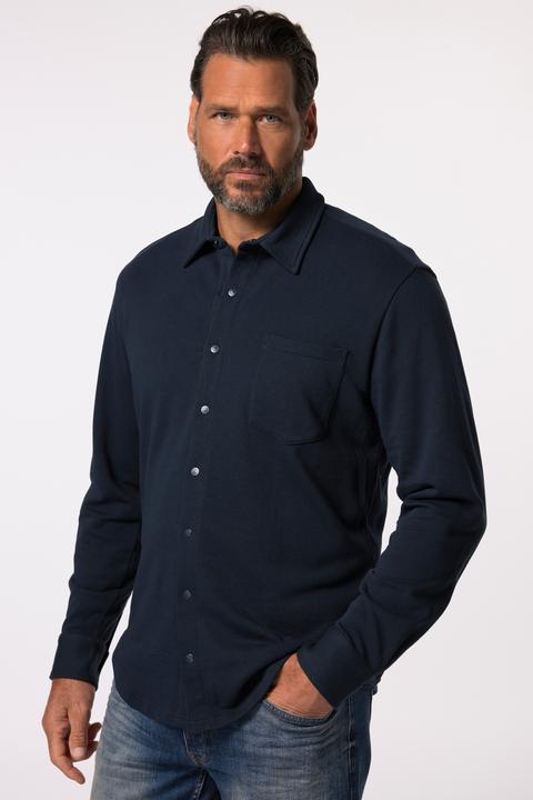 Immagine prodotto JP1880 JP 1880 Sweathemd, Langarm, Kentkragen, Modern Fit (8XL)