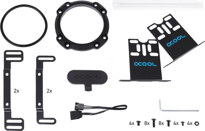 Produktbild Alphacool Core 200 Aurora ARGB Ausgleichbehälter, Acryl