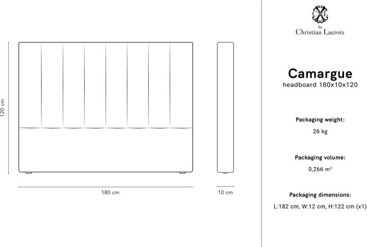 Immagine prodotto CXL by Christian Lacroix Camargue (180 x 10 x 120 cm)