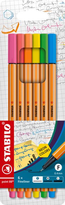 Immagine prodotto STABILO Punto 88 (Multicolore, 25 x)