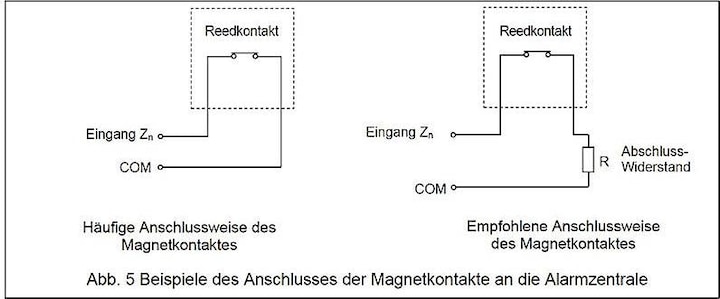 Productafbeelding Satel K-2 BR ingebouwd magneetcontact bruin 30cm kabel