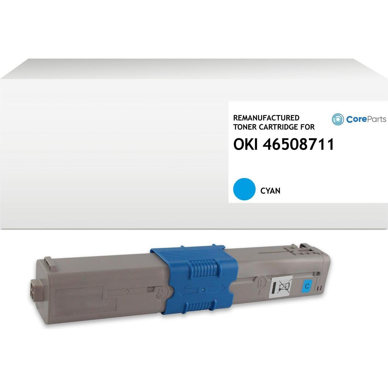 CoreParts, Toner, Toner kit Cyan for OKI