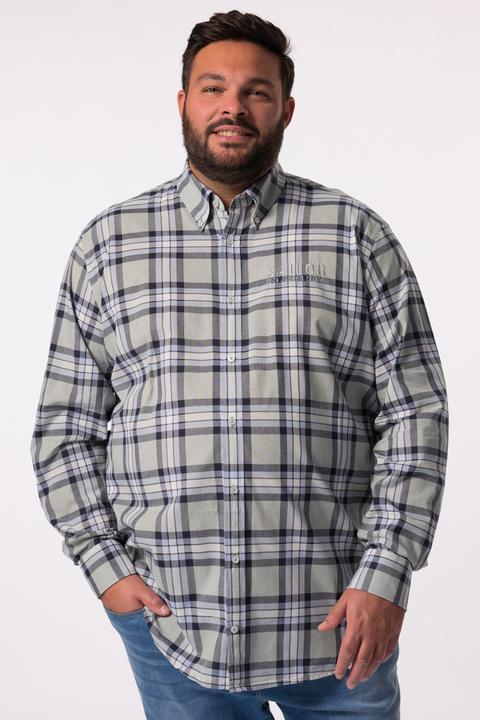 Produktbild Men+ Karohemd, Langarm, Buttondown-Kragen, Comfort Fit (7XL)