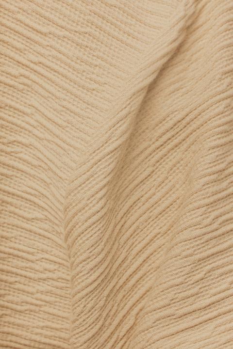 Immagine prodotto Ulla Popken Kimono in felpa di cotone biologico con texture 3D, collo e maniche a 3/4 (46, 48)