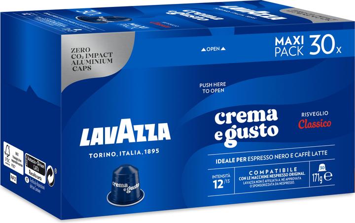 Produktbild Lavazza Crema e Gusto Classico (30 x Port.)