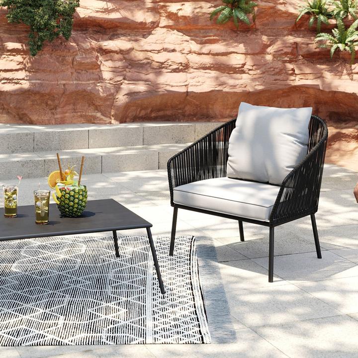 Produktbild Kare Design Sitzgruppe Elba grau (4-tlg)