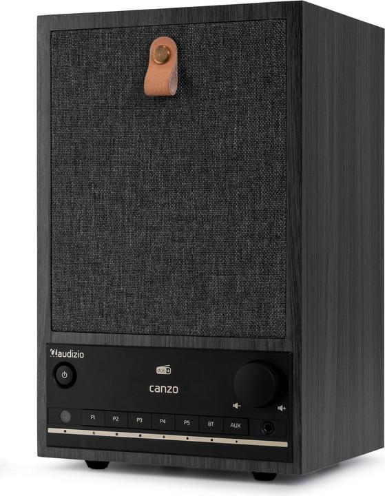 Actual product image Audizio Internetradio - Canzo - FM & DAB radio - Bluetooth - Afneembaar frontpaneel - (DAB+, FM, Internet radio, Bluetooth, Wi-Fi)