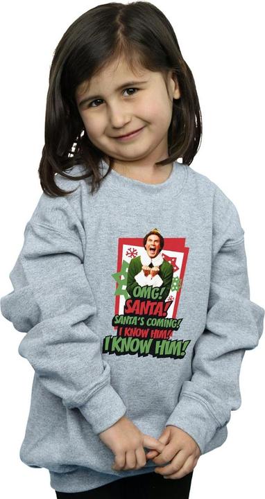 Produktbild Elf OMG Santa Sweatshirt Mädchen (116)
