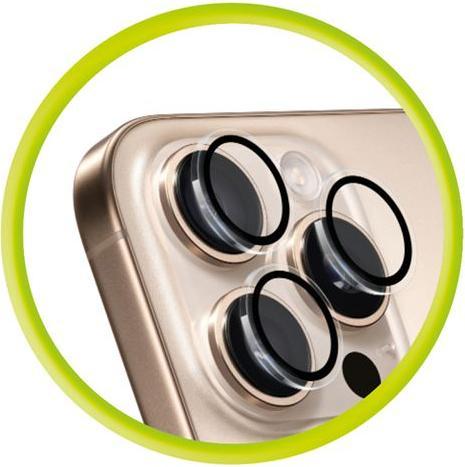 Produktbild Mobile Origin Easy Lens guards clear - iPhone 15/ (1 Stk., Apple iPhone 15, Apple iPhone 15 Plus)