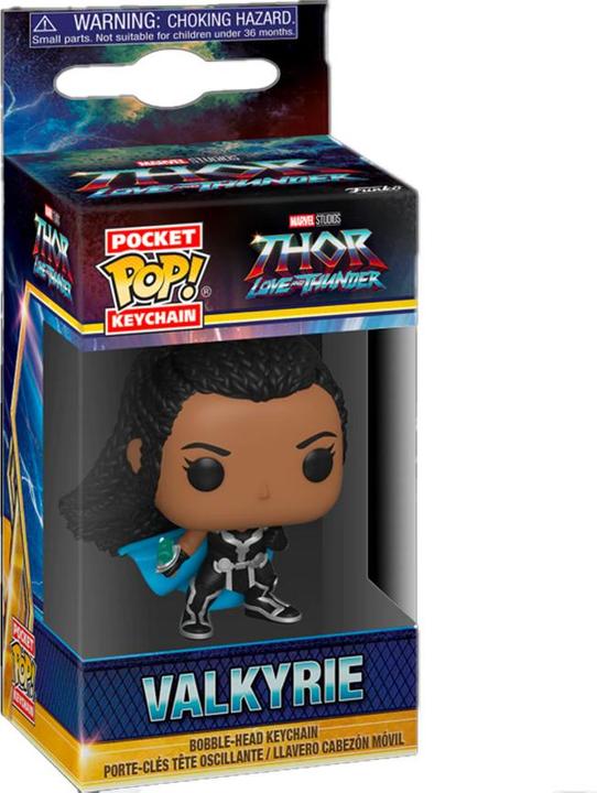 Actual product image Funko Thor: Love And Thunder Valkyrie Keyring