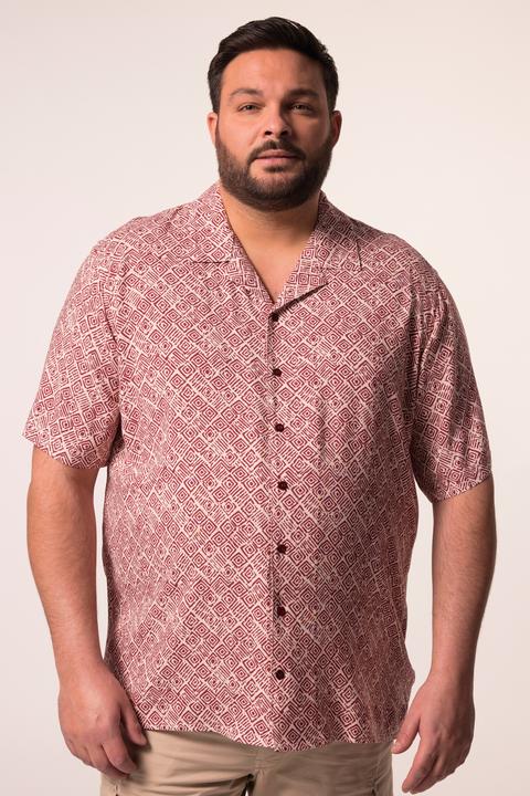 Immagine prodotto Men+ Viskose-Hemd, Halbarm, Cubakragen, Cuba Fit (XXL)