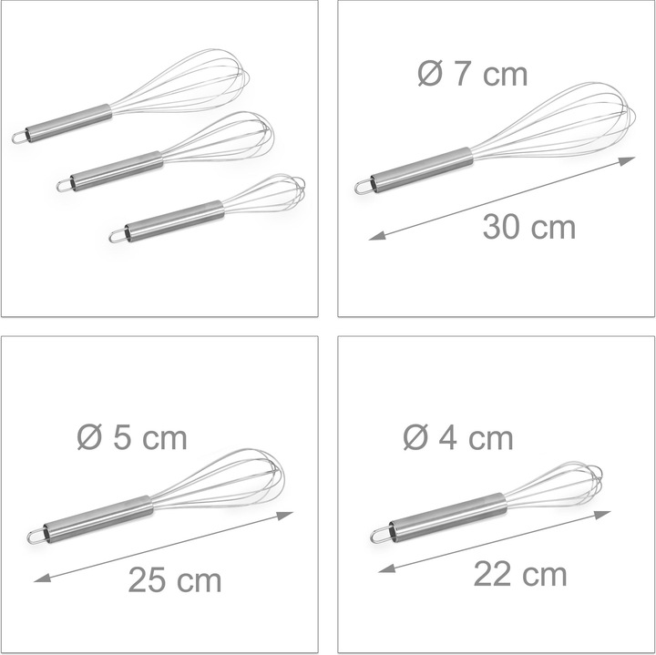 Actual product image Relaxdays Whisk