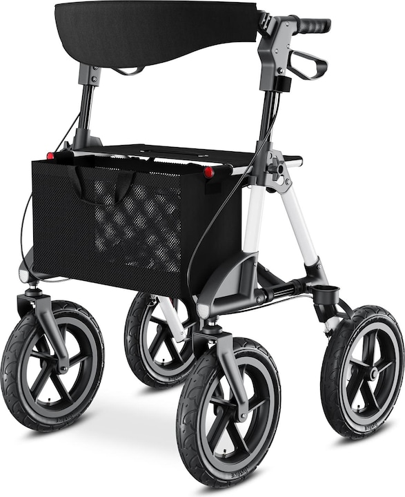 Aktivshop Outdoor Rollator mit Luftbereifung Komfort