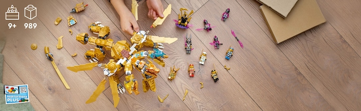 Image du produit LEGO Le dragon d'or Ultragold de Lloyd (71774, LEGO Ninjago)