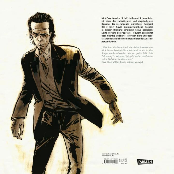 Produktbild Nick Cave And The Bad Seeds (Deutsch, Reinhard Kleist, 2017)