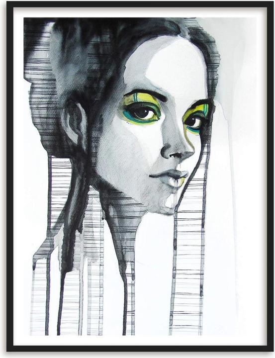 Produktbild Trenddeko Green Eyeshadow (80 x 100 cm)