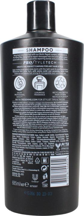 Actual product image Tresemmé Biotin Repair Shampoo (685 ml)