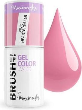 Immagine prodotto Brush up Brushup Gel Color Uv Led Hybrid Smalto per unghie rosa Heartbreaker 5g (Rosa Rubacuori, Vernice UV gel)