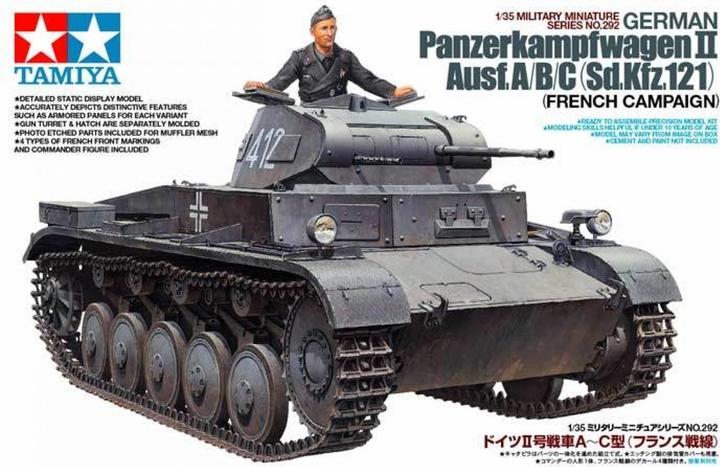 Tamiya German Panzerkraftwagen II Ausf.A/B/C