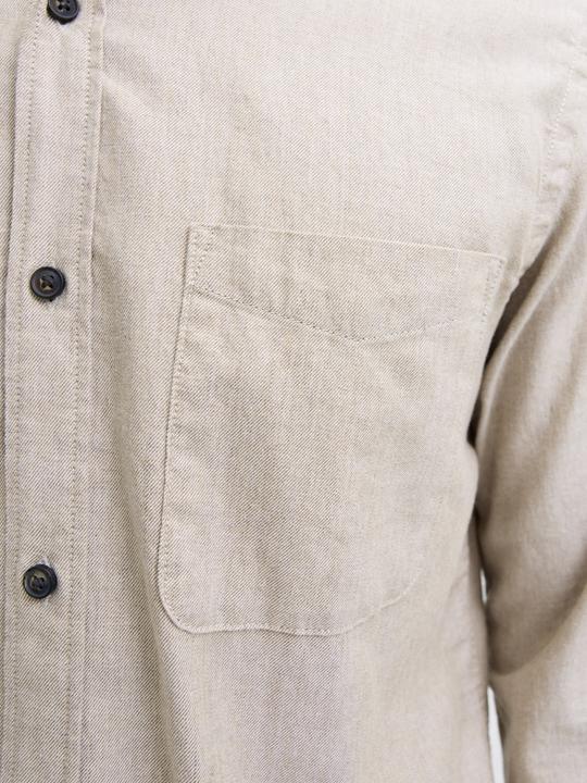 Produktbild Jack & Jones Jjeclassic Melange Shirt L/S Noos (L)