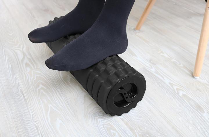 Actual product image Unilux ROLLER FEET rollable footrest