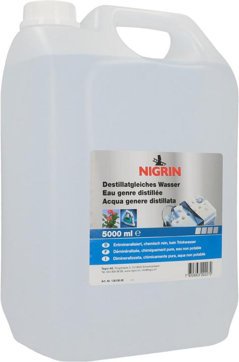 Productafbeelding Nigrin Waterequivalent aan destillaat (5 l)