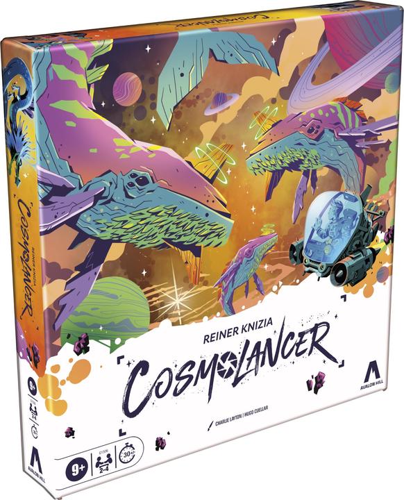 Actual product image Avalon Hill Cosmolancer strategisches Brettspiel von Reiner Knizia (English, French, German, Italian, Spanish, 2 - 4 Players)