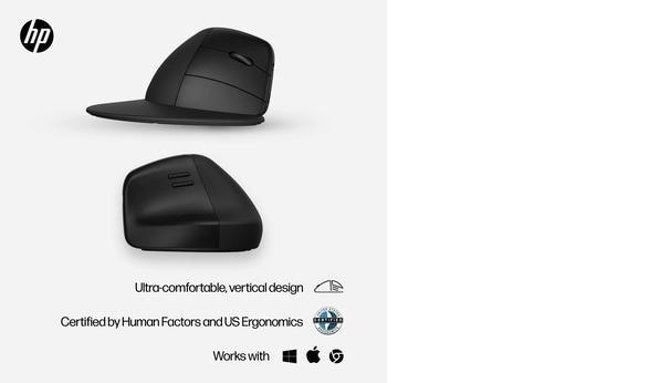 Produktbild HP 920 Ergonomic Wireless Mouse (Kabellos)