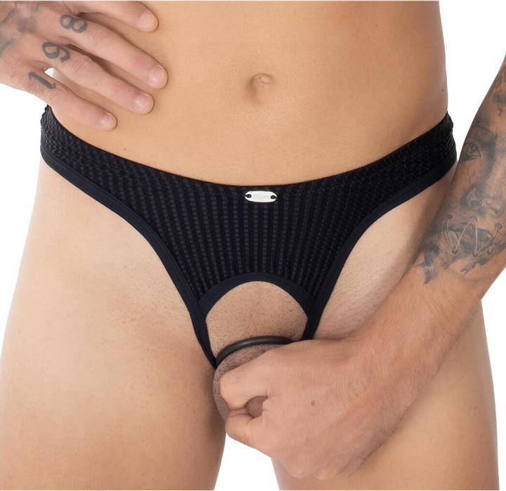 Produktbild Eros Veneziani String ouvert mit Ring (L, XL)