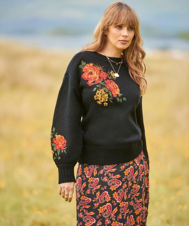 Produktbild Joe Browns Floral Embroidered Jumper (46)