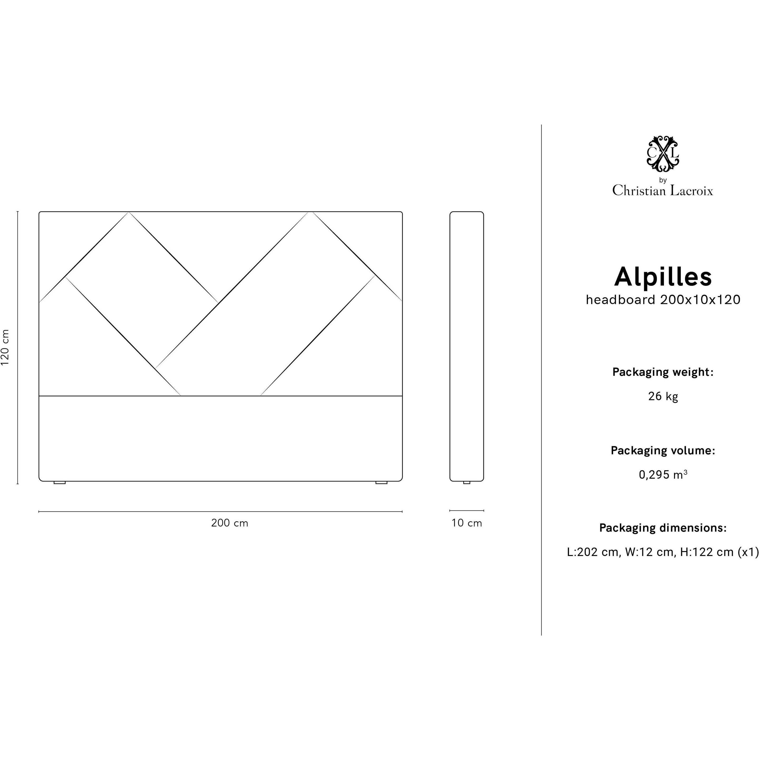 Thumbnail - CXL by Christian Lacroix, Bett Zubehör, Alpilles (200 x 10 x 120 cm)