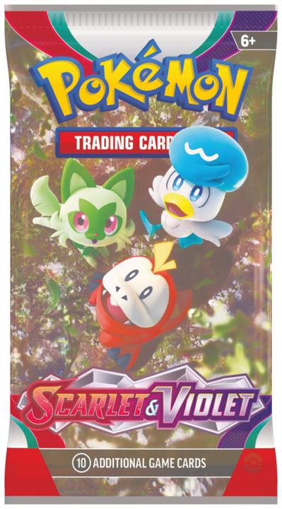 Produktbild Pokémon Karmesin & Purpur - Base Set (Englisch, Booster Pack)