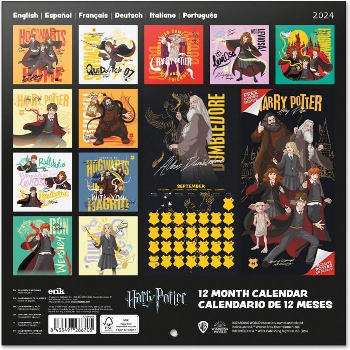 Produktbild - Wandkalender 2024 (30 x 30 cm) (30 x 30 cm)