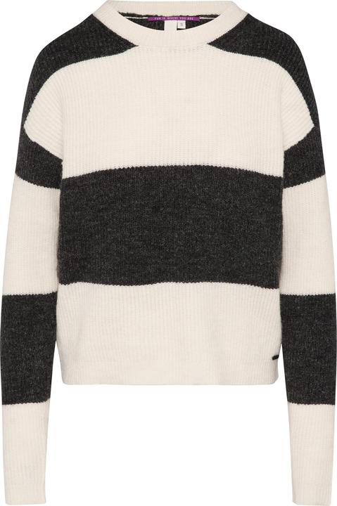 Actual product image S.Oliver Strickpullover Melierter Strickpullover mit überschnittenen Ärmeln (XS)