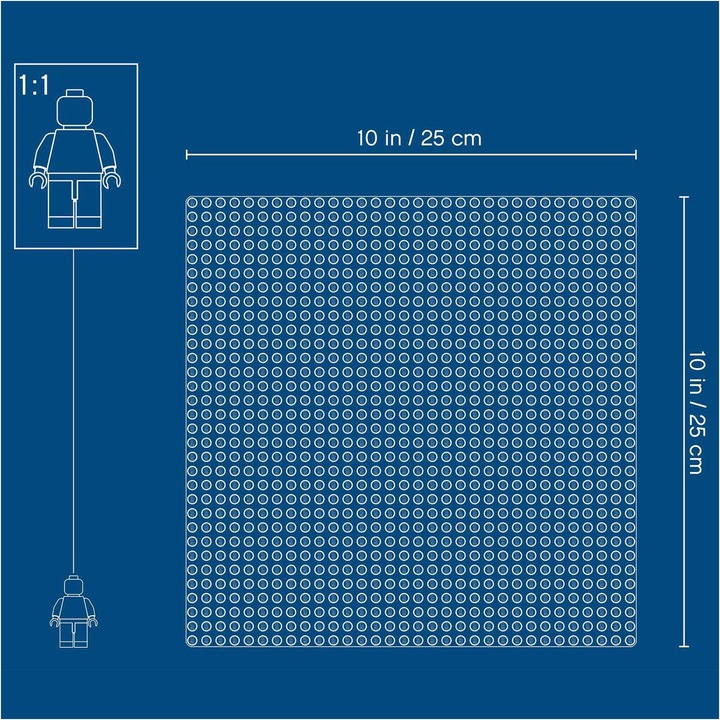 Produktbild LEGO Blaue Bauplatte (10714, LEGO Classic)