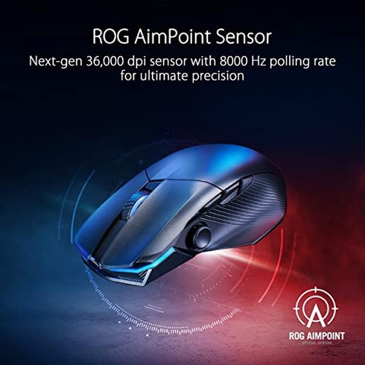 Actual product image ASUS ROG Chakram X Origin (Wireless, Cable)