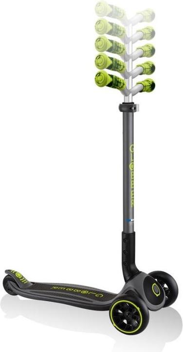 Immagine prodotto Globber Master Prime scooter a 3 ruote / Nero - Verde lime