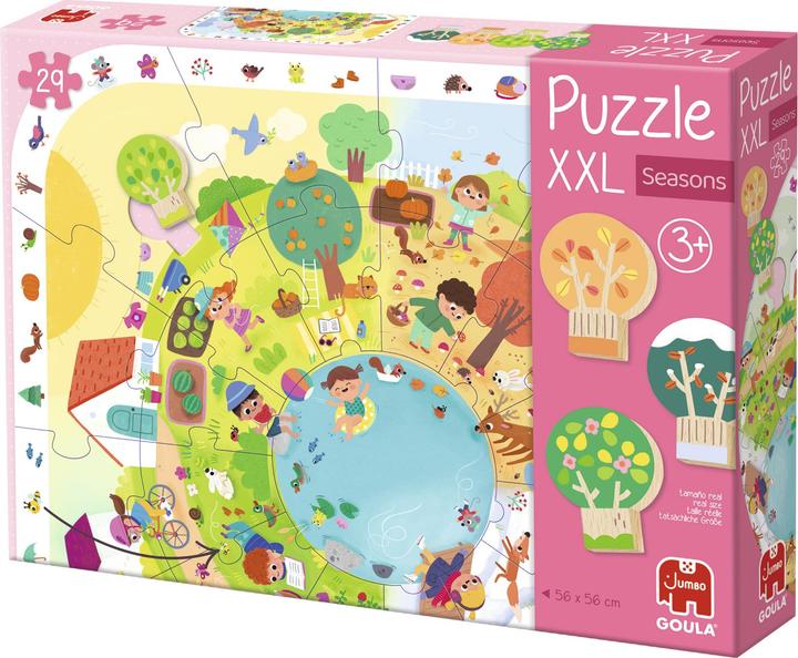 Produktbild Jumbo Puzzle XXL Seasons (30 Teile)