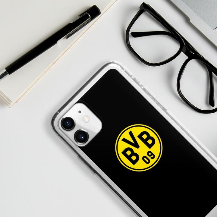 Produktbild DeinDesign Silikon Hülle für Apple iPhone 11 Handyhülle Case Smartphone Schutzhülle BVB Borussia Dortmund (Apple iPhone 11)