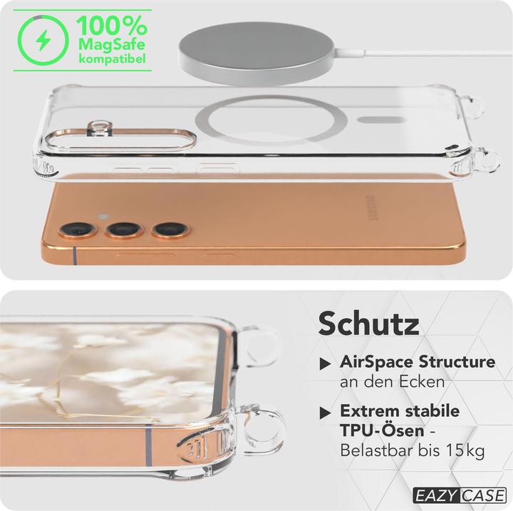 Produktbild EAZY CASE MagSafe Handykette Wave-Style für Samsung Galaxy S24