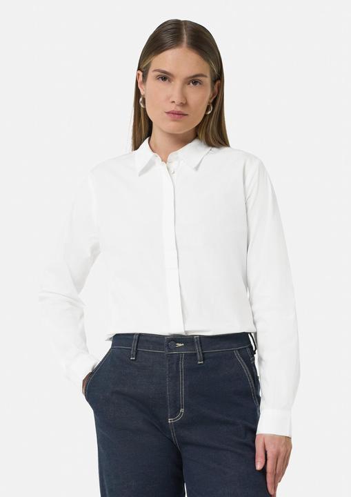 Produktbild Comma Bluse Hemdbluse mit Raff-Detail im Rücken (36)