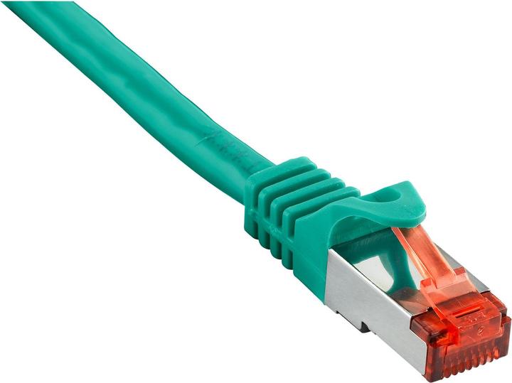 Produktbild Good Connections RNS® Patchkabel mit Rastnasenschutz, Cat. 6, S/FTP, PiMF, PVC, 250MHz, grün, 2m (2 m)