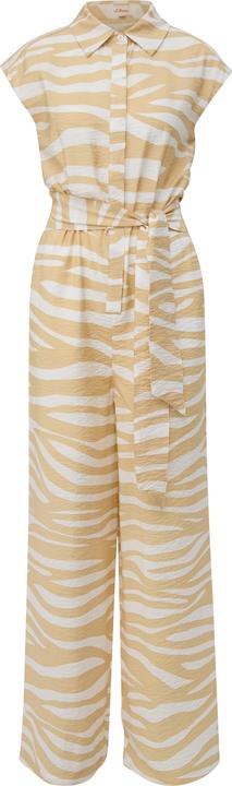 Produktbild S.Oliver Overall Ärmelloser Jumpsuit aus Viskose mit Bindegürtel (36)