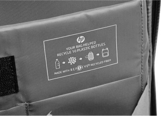 Actual product image HP Renew Travel 15.6 inch backpack