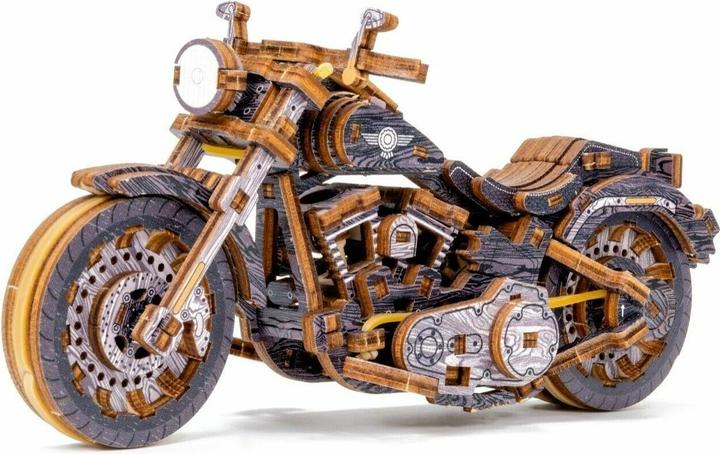 Produktbild WoodenCity Bausatz Cruiser V-Twin bemalt