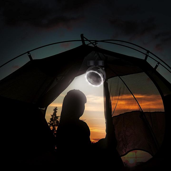 Produktbild Sichler 3in1-Akku-Camping-Ventilator