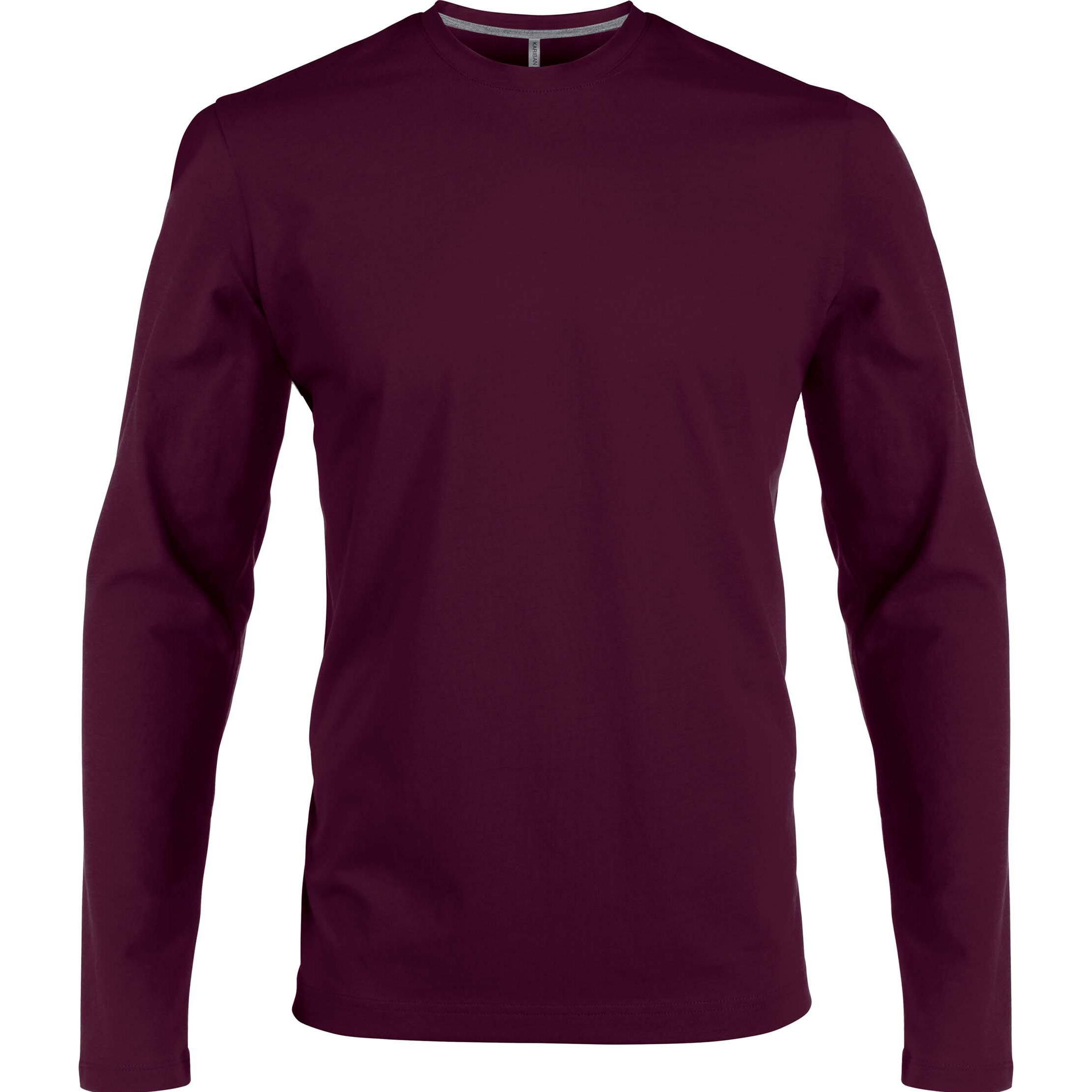 Thumbnail - Kariban, Herren, Shirt, Col Rond, Weiss, (XL)