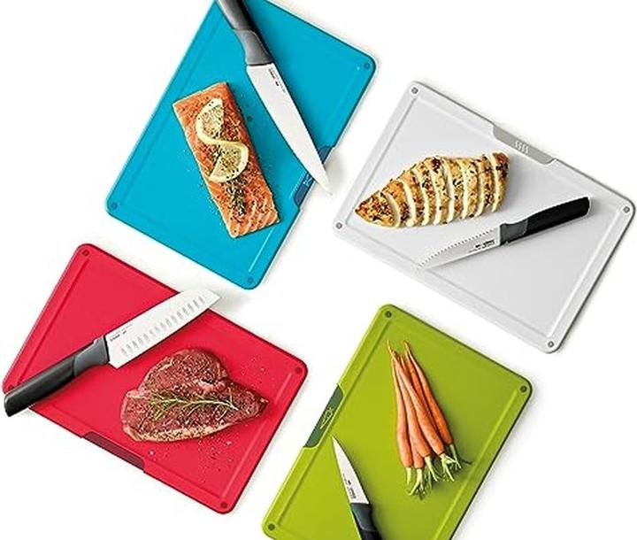 Produktbild Joseph Joseph Messer- und Schneidebrettset Folio Icon Plus 8tlg.