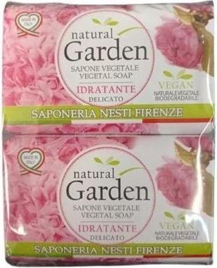 Immagine prodotto Nidra Nesti Firenze Natural Garden Idratante Soap 4.4 Ounces 125g - Confezione da 2 (Sapone duro)