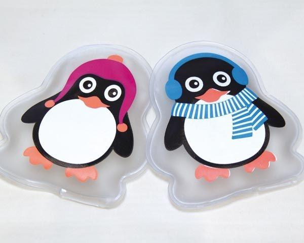 Elina Taschenwärmer 'Pinguin' in PVC-Box 2-fach sort.
